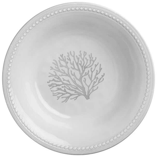 Melamine Deep Plate Coral 6 Pcs Q371