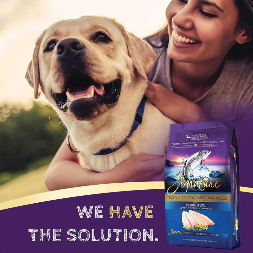 Dry Dog Food Trout & Salmon Formula Small Bites X28948