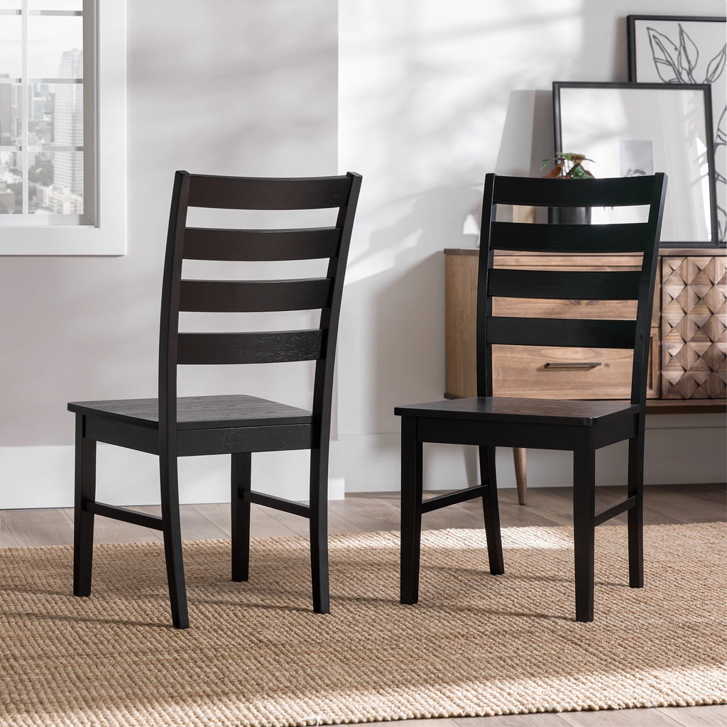 Set of 2 Black Dining Chair P86588