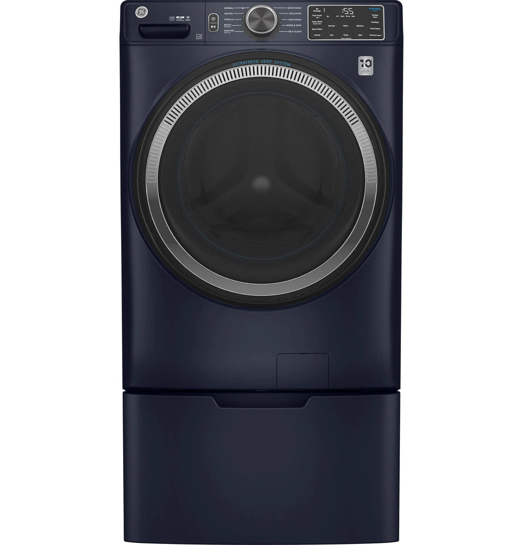 White 4.8 Cu Ft Front Loading Washer F203