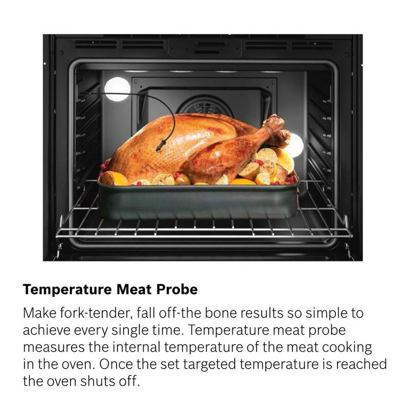 30 in Built-In Electric Double Wall Oven Stainless Steel D168