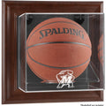 Brown Framed Wall-Mountable Basketball Display Case B83566