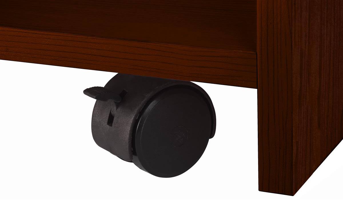 Hostess Counter with 4 Hidden Casters & Adjustable Shelf P640743