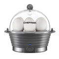 Electric Rapid Egg Cooker 6 Eggs Poaching Omelet Tray Grey W95882