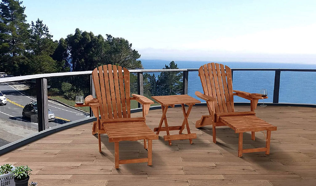 Adirondack Chaise Lounge Chair Foldable X27705