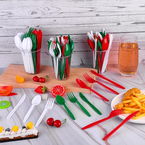 360 Pcs Disposable Plastic Flatware Set B67254