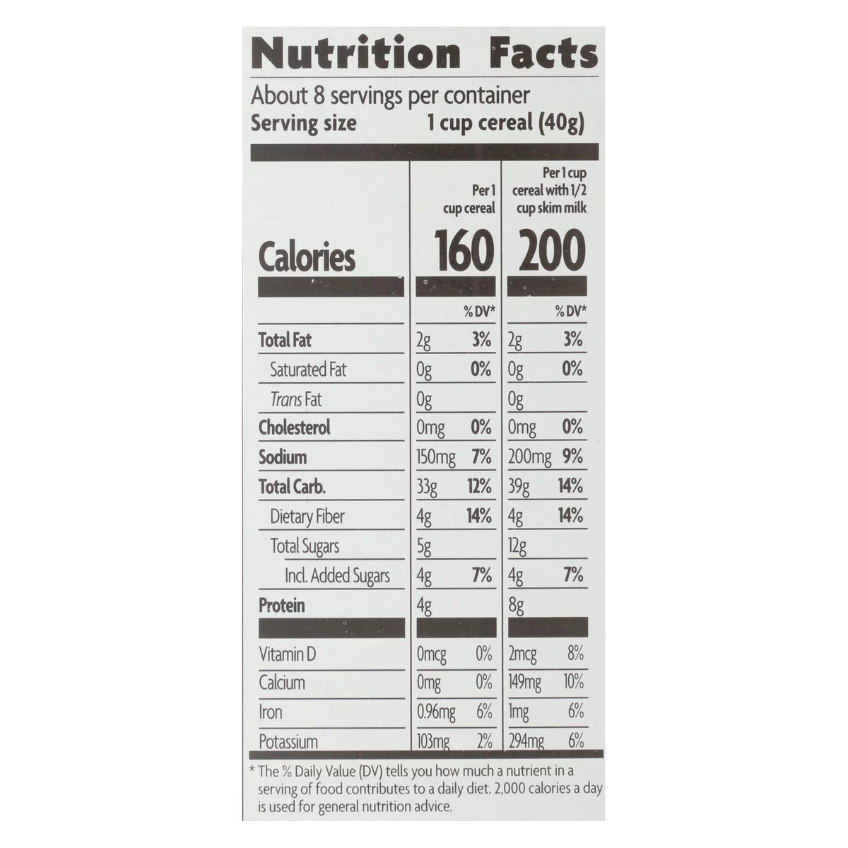 Whole O's Cereal 11.5 oz H289