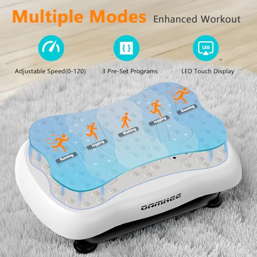 Vibration Plate Exercise Machine with 120 Speeds J82609