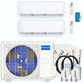 18,000 BTU 2 Zone Ductless Air Conditioner and Heat Pump O673205