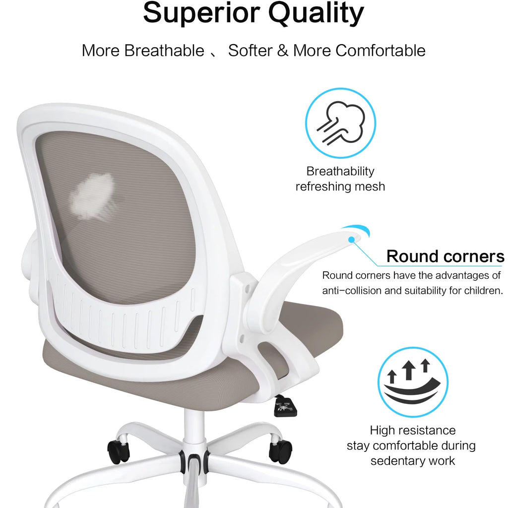 Light Blue Ergonomic Mesh Office Chair X2049