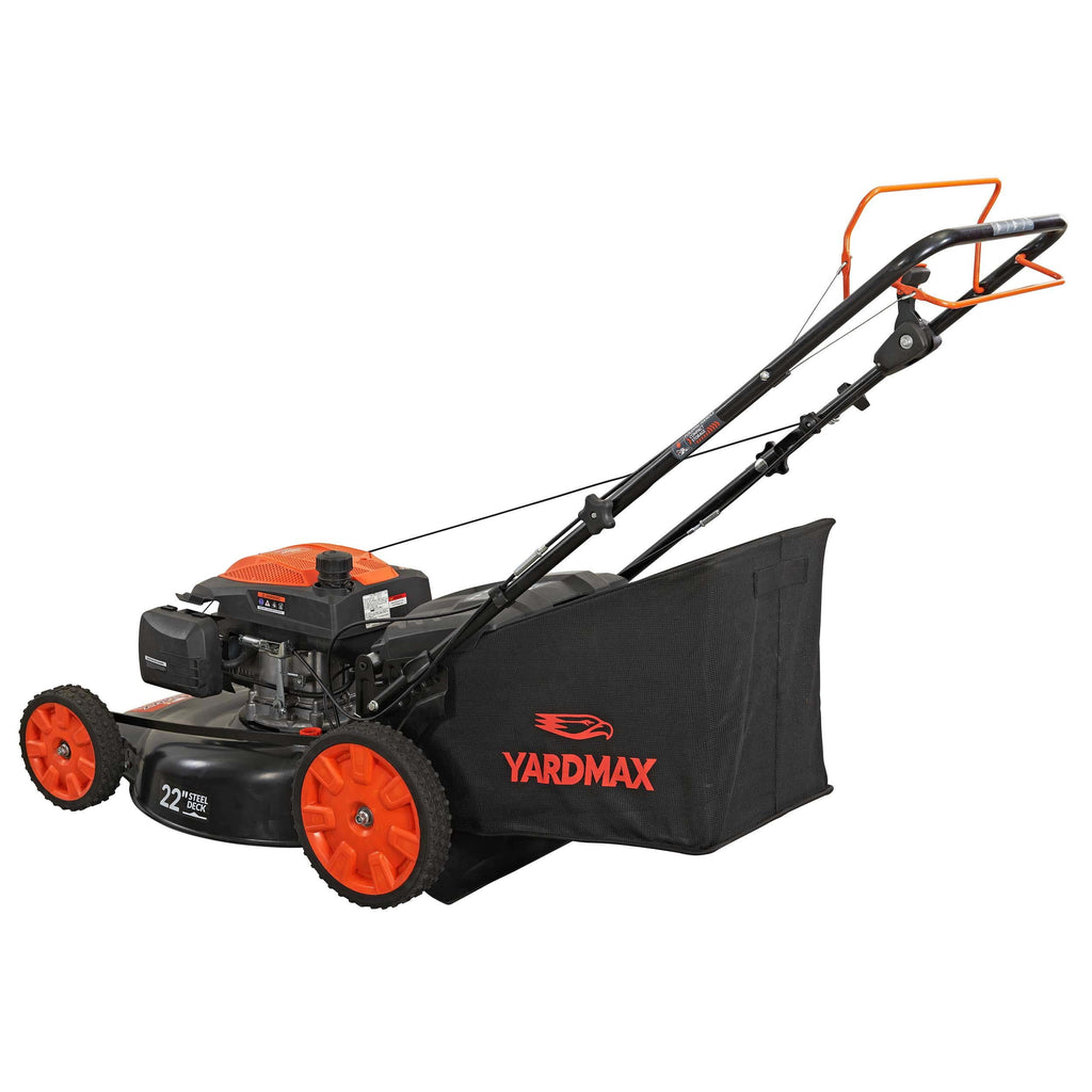 22 in. 201cc 6 Speed RWD 3-in-1 Gas Self Propelled Lawn Mower K7560
