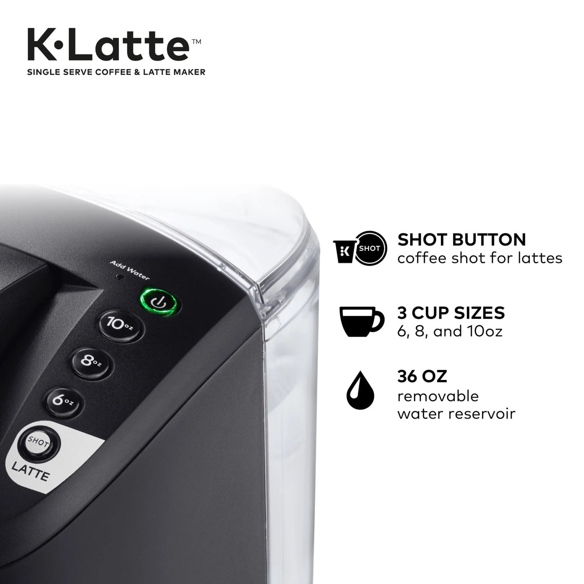 Single Serve K-Cup Coffee and Latte Maker T233