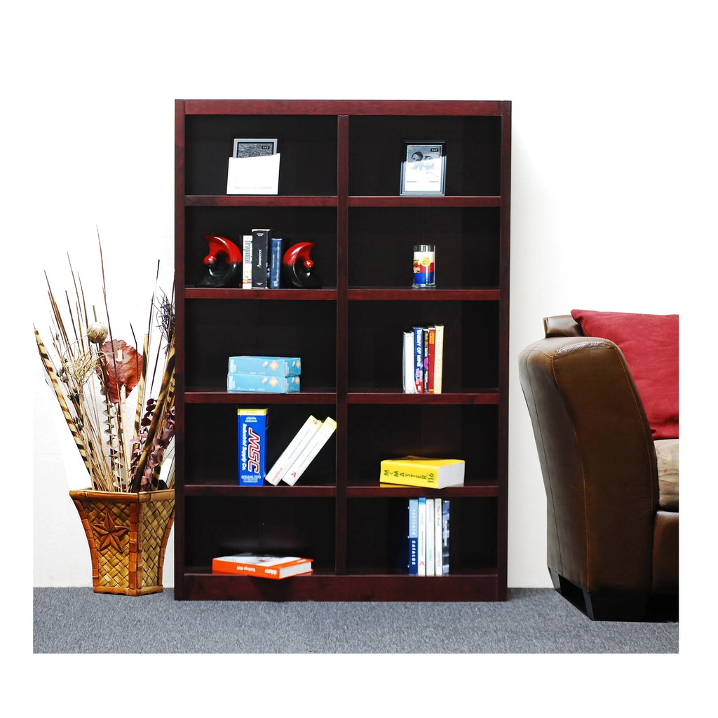 10 Shelf Oak Bookcase D622