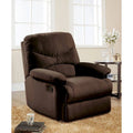 Chocolate Microfiber Recliner K108916