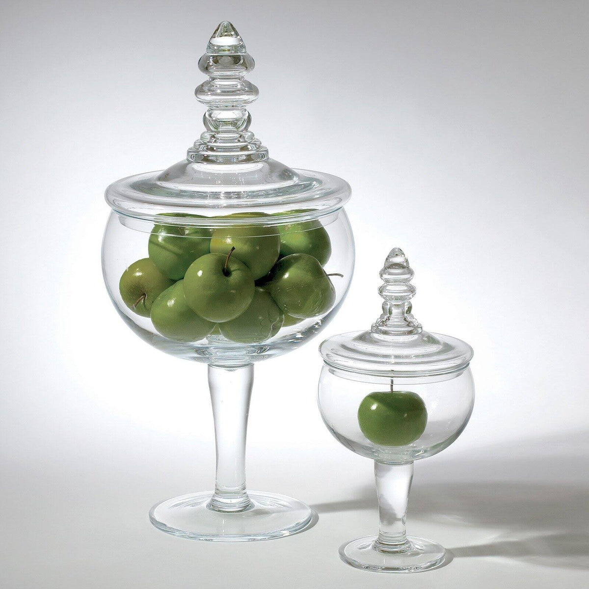 Glass Apothecary Jar Large F529