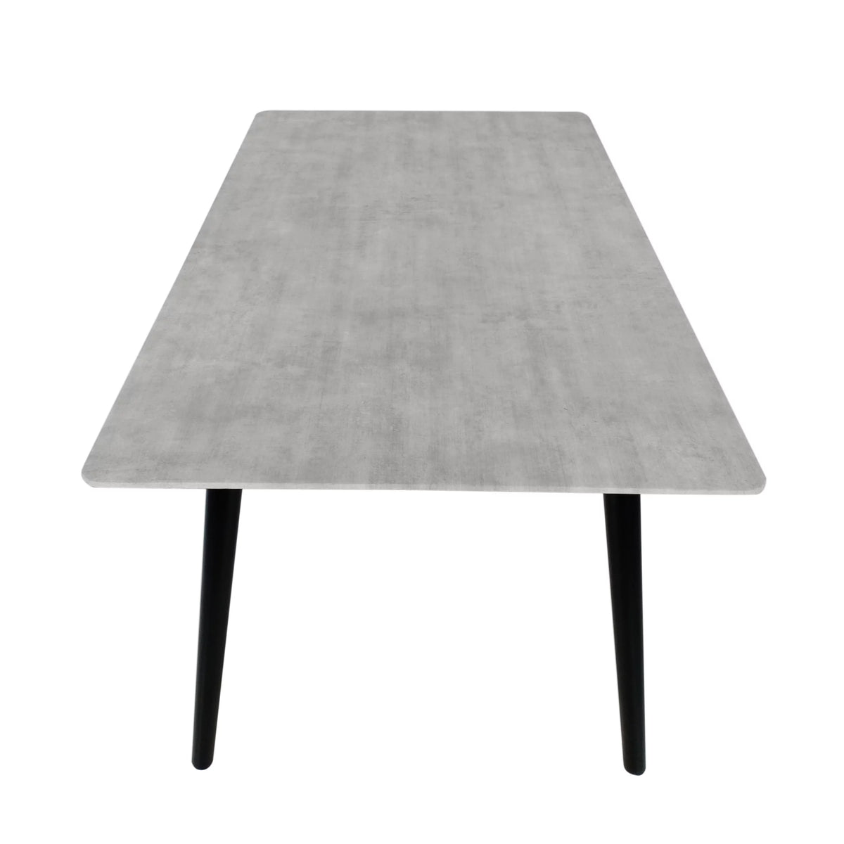 Gray Resin Rectangular Dining Table S55167