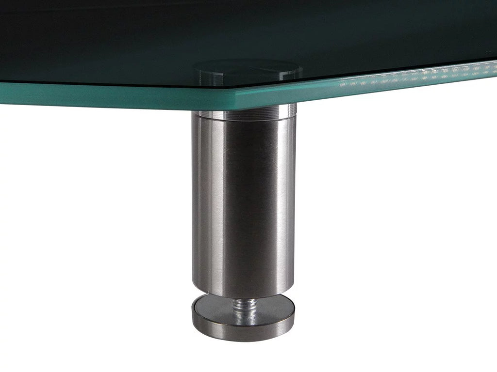 Black Glass Desktop Monitor Stand O60694