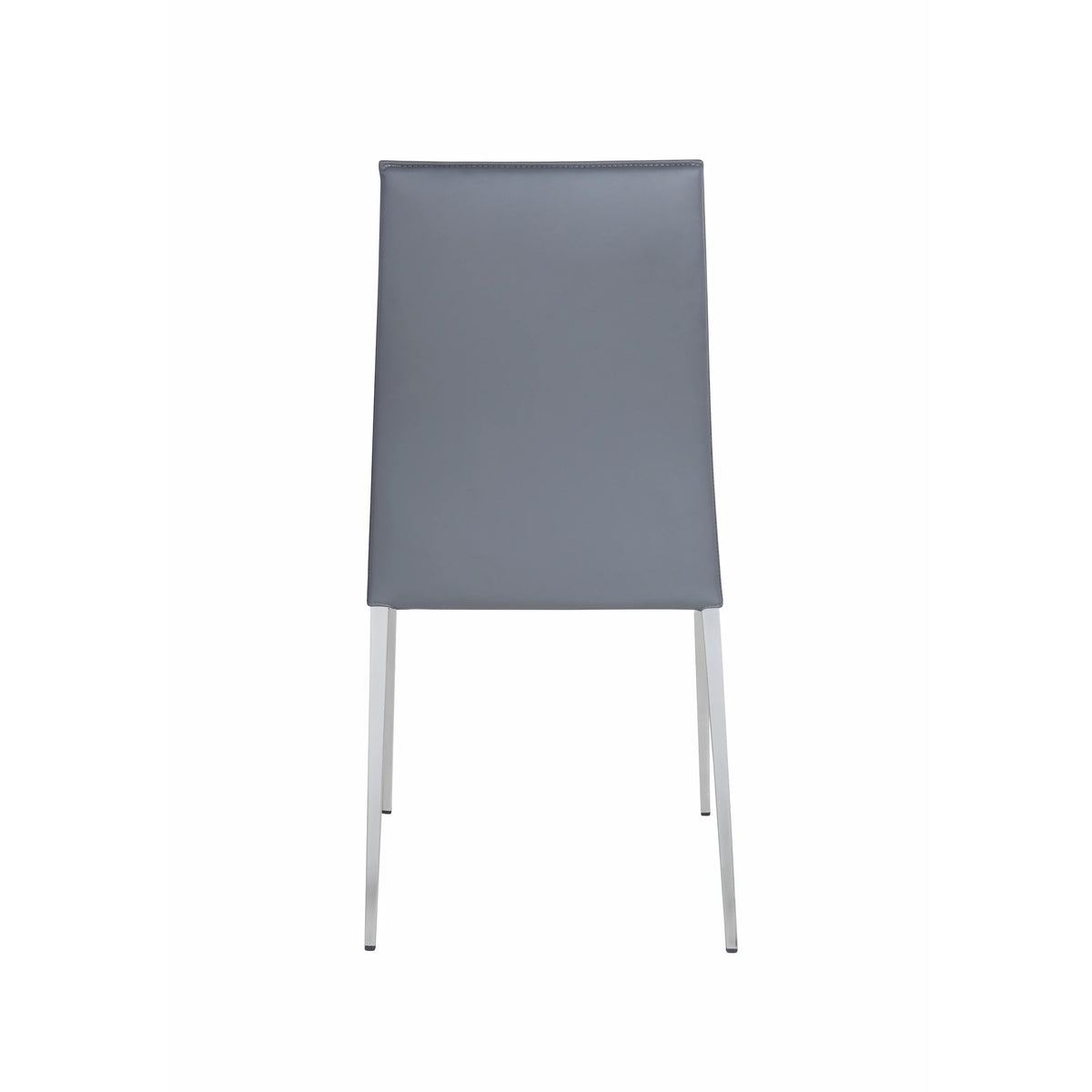 Grey Stackable Dining Chair Set of 4 C3356