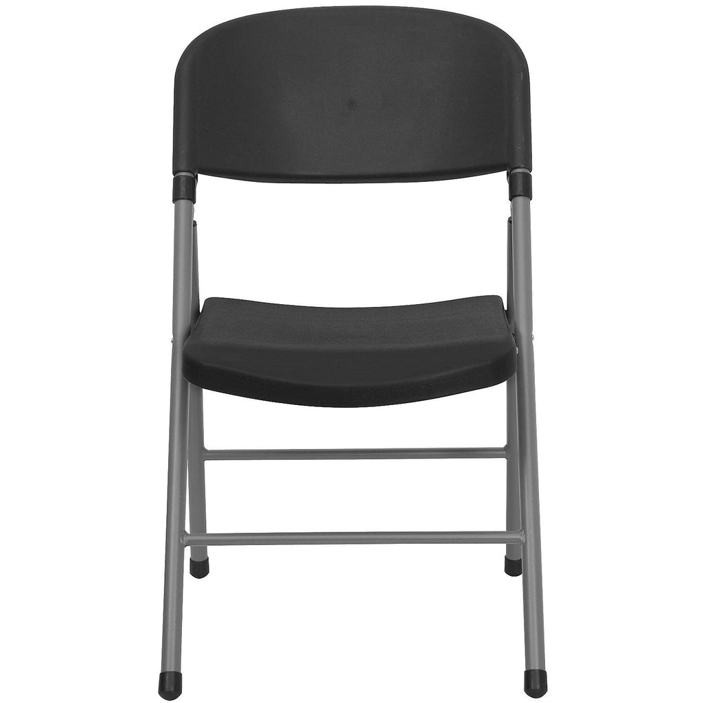 Black Plastic Folding Chair U445011