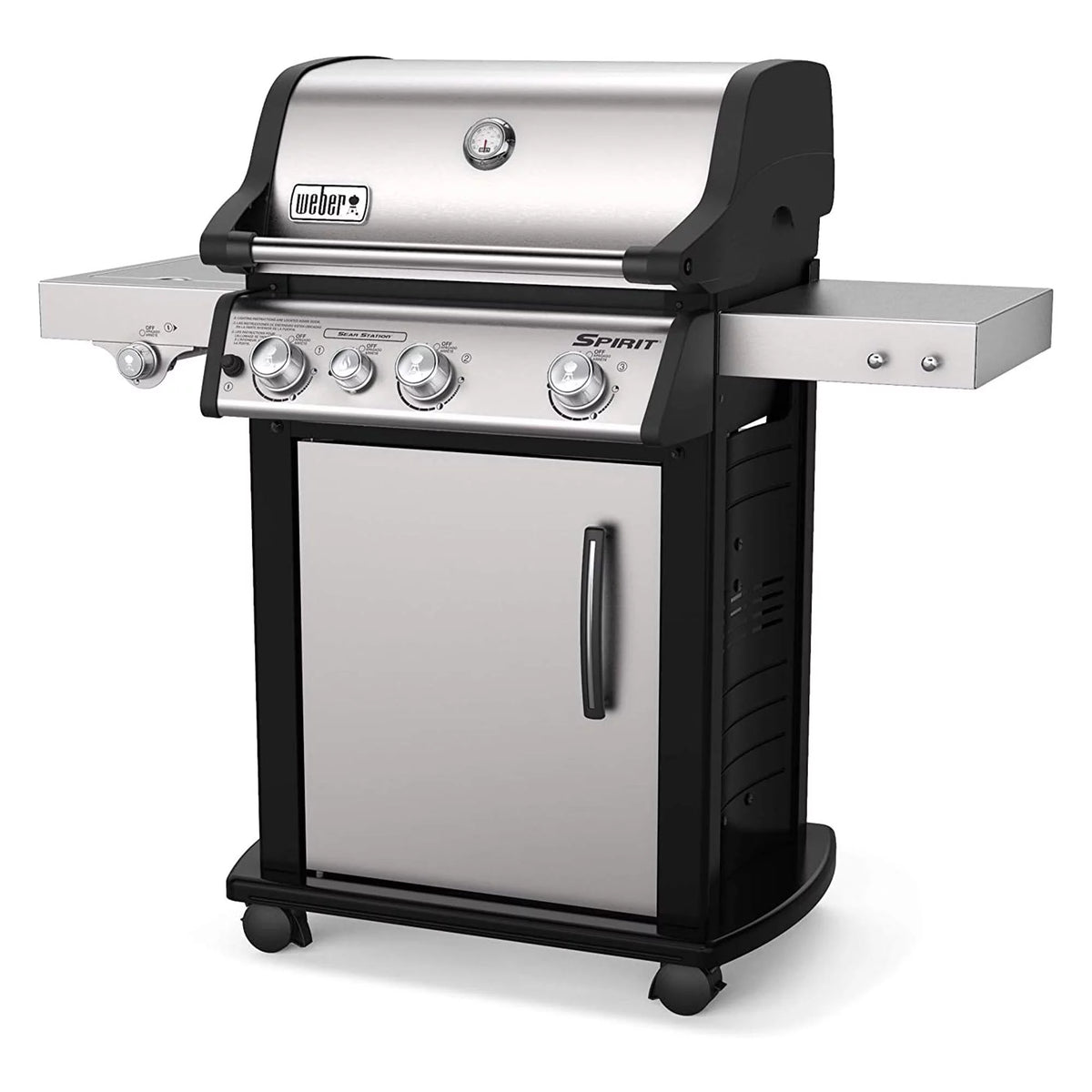 Stainless Steel 3 Burner Liquid Propane Gas Grill B213457