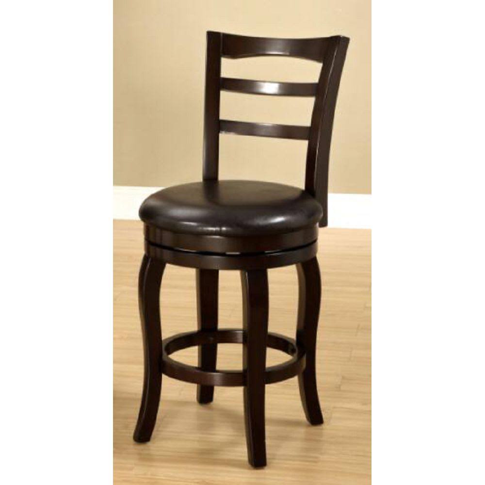 Espresso Swivel Bar Stool U293