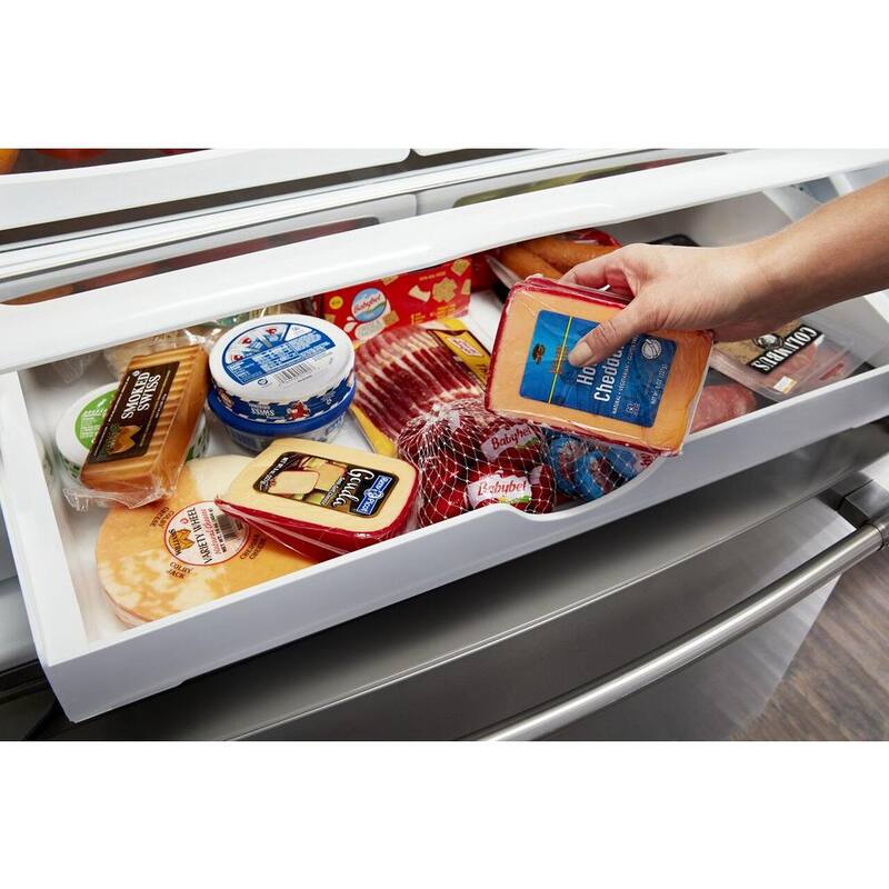 25 cu. ft. Black French Door Refrigerator L22332