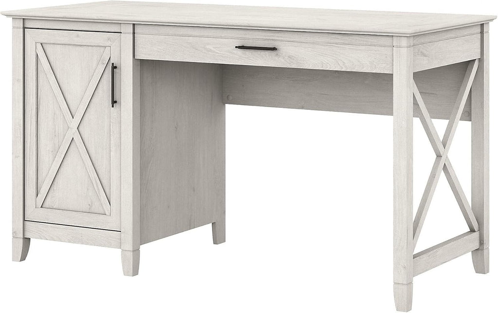 54W Computer Desk with Keyboard Tray and Storage K531236
