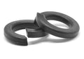 Black Zinc Plated Medium Carbon Steel Lockwasher L7235