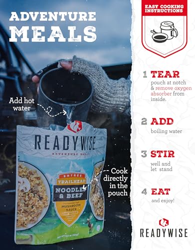 9 Pack Freeze Dried Emergency Food Supply E334