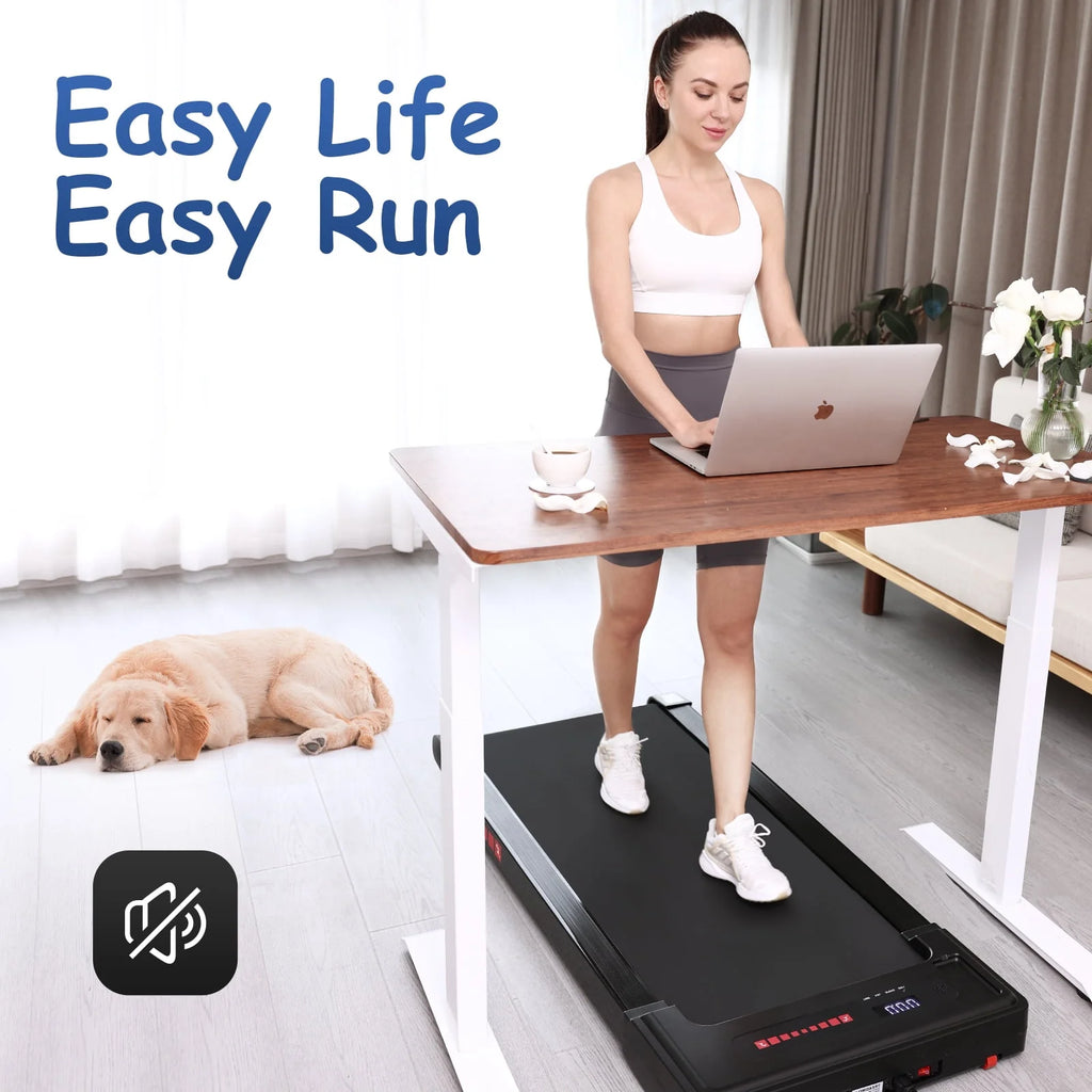 White 2.25HP Portable Mini Treadmill G381181