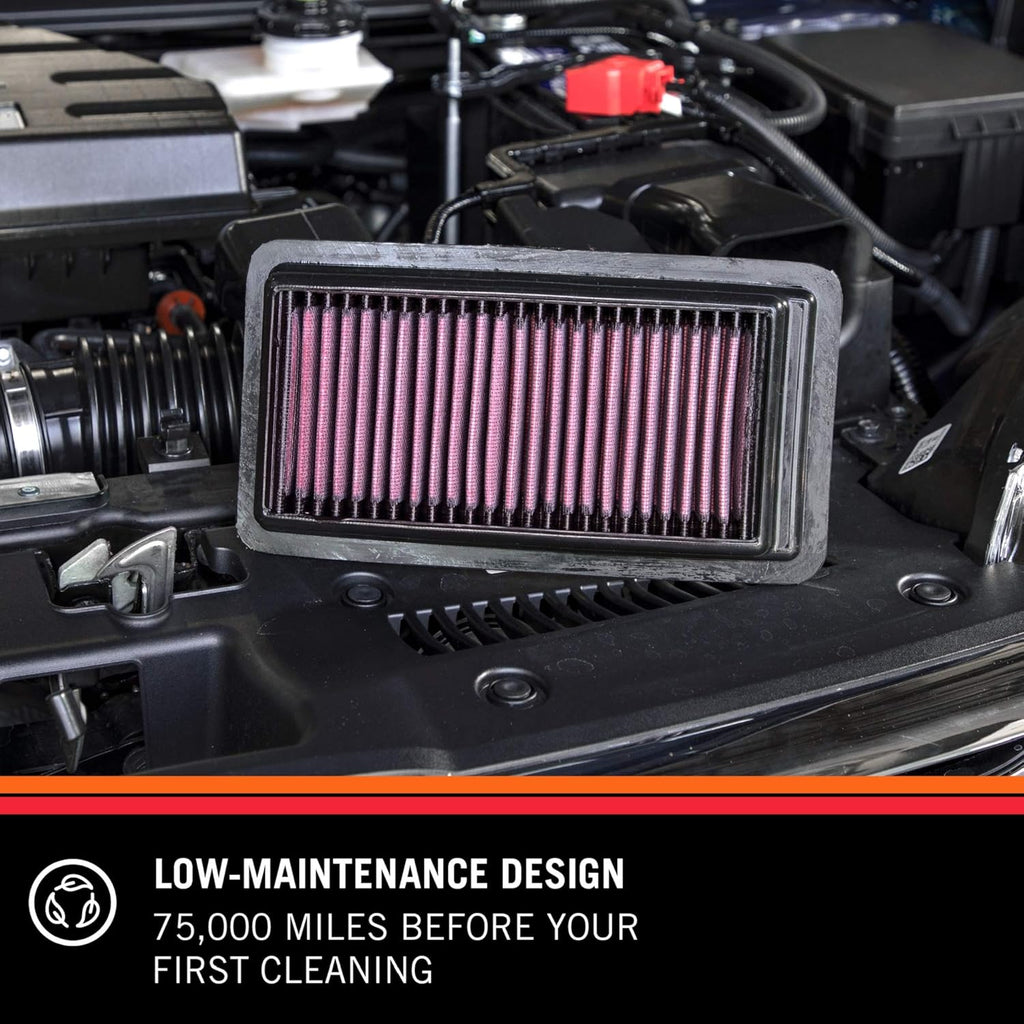 Washable Replacement Engine Air Filter O76074