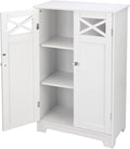 White Double Door Bathroom Cabinet M451613
