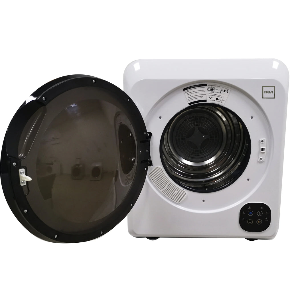 White 3.75 Cu ft Ventless Electric Dryer T3877