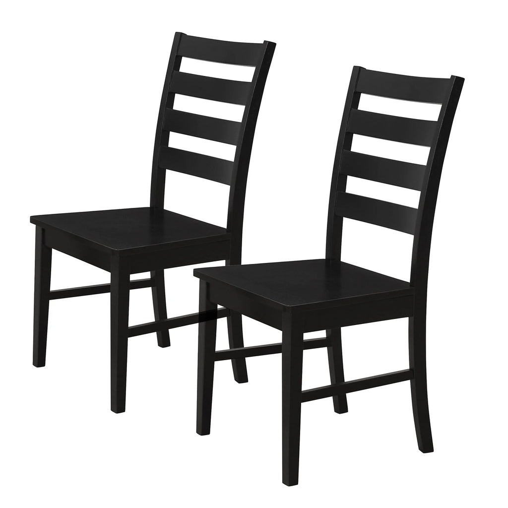 Set of 2 Black Dining Chair P86588