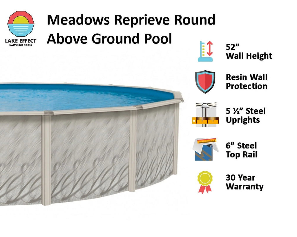 12' x 24' x 52 Oval Above-Ground Swimming Pool N637433