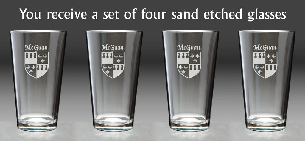 Pint Glasses Set of 4 M70807