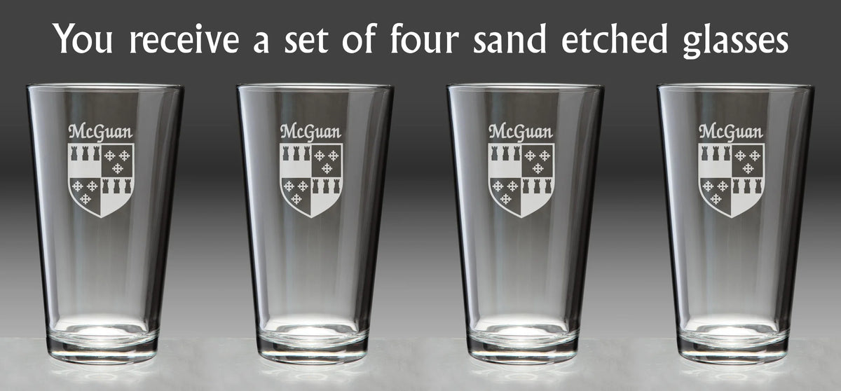 Pint Glasses Set of 4 M70807