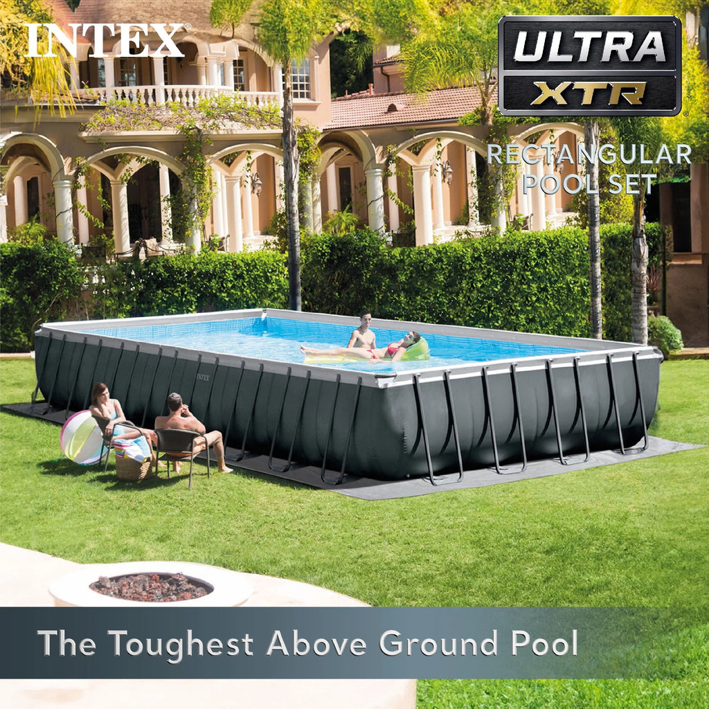 Rectangular Above Ground Swimming Pool Set G6335