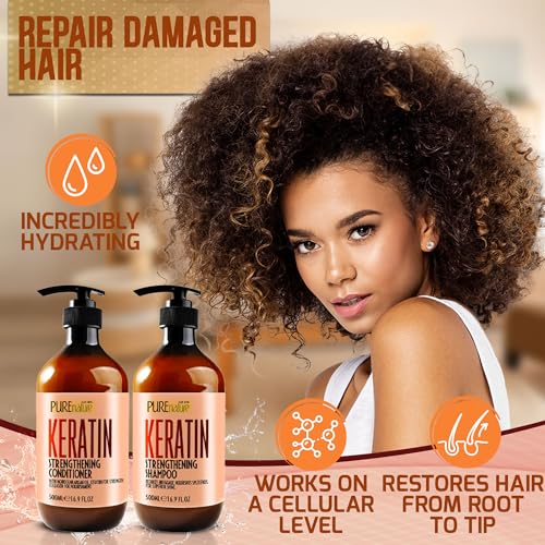 Sulfate Free Argan Oil Shampoo and Conditioner Set C256