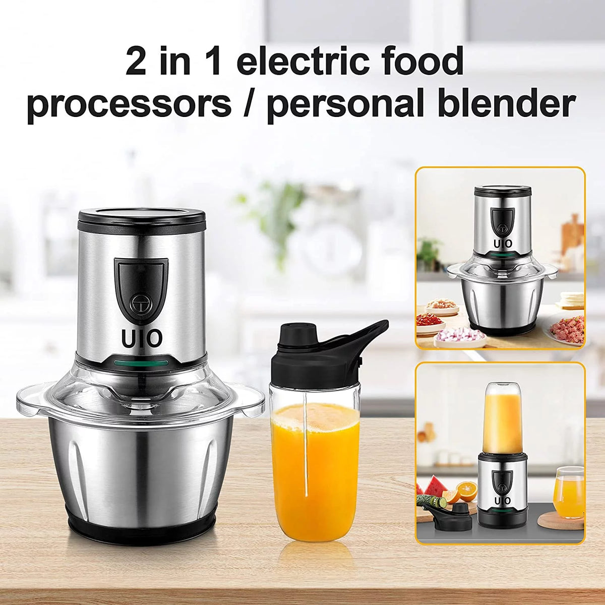 2-in-1 Food Chopper N1988