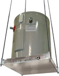 Ceiling Mounted Water Heater Platform with Steel Drain, Up To 20 Gallons M38961