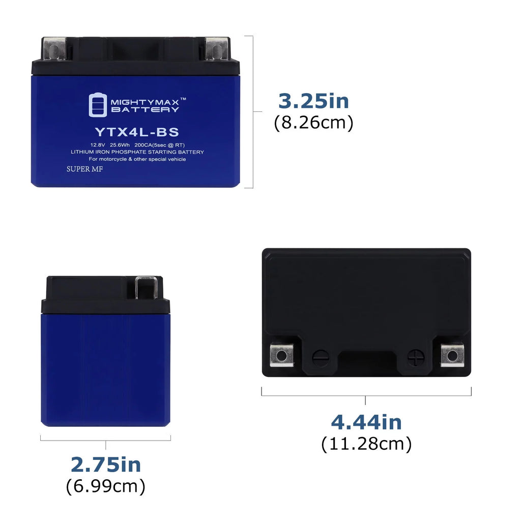 4 Pack Lithium Replacement Battery F2998