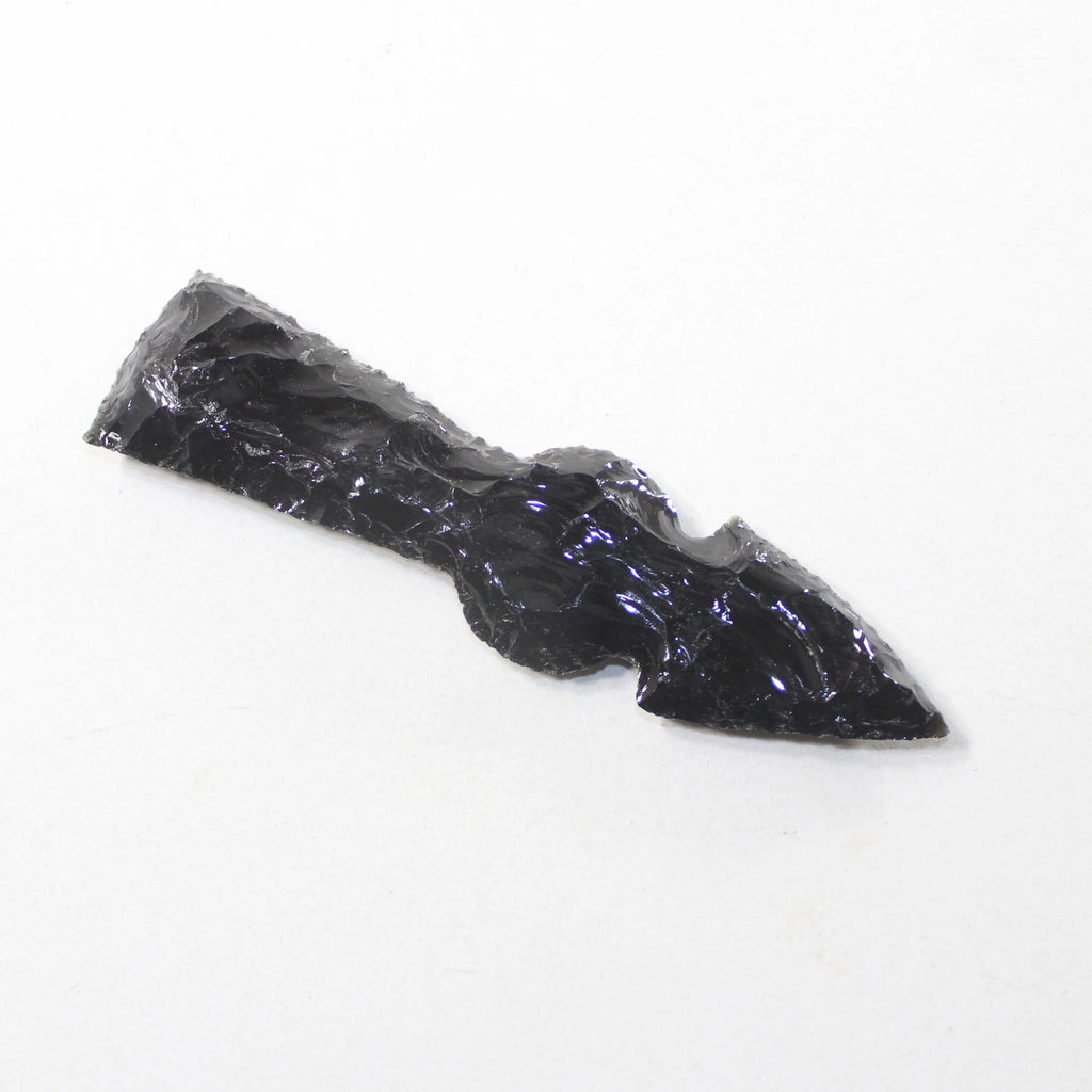 Obsidian Ornamental Tomahawk Head Axe F7494