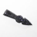Obsidian Ornamental Tomahawk Head Axe F7494