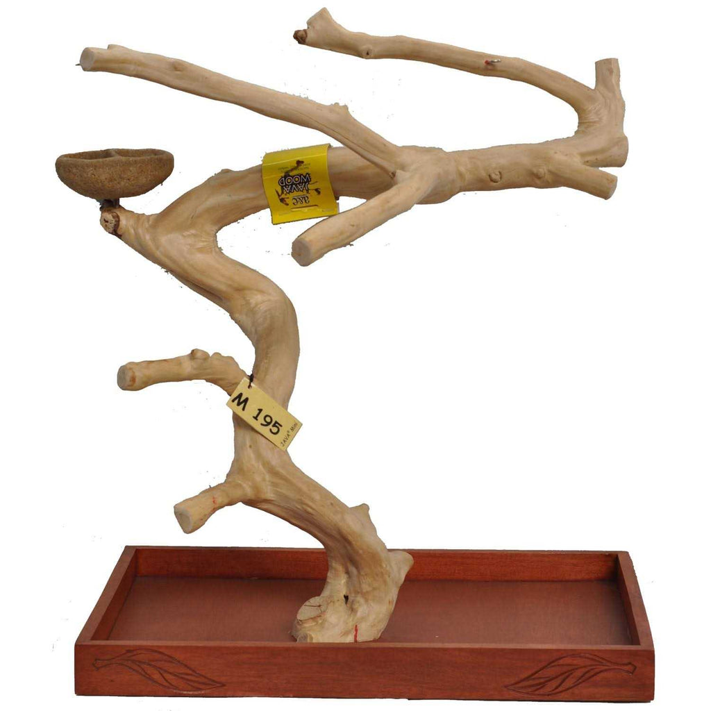 Medium Java Wood Table Top Play Stand T26086