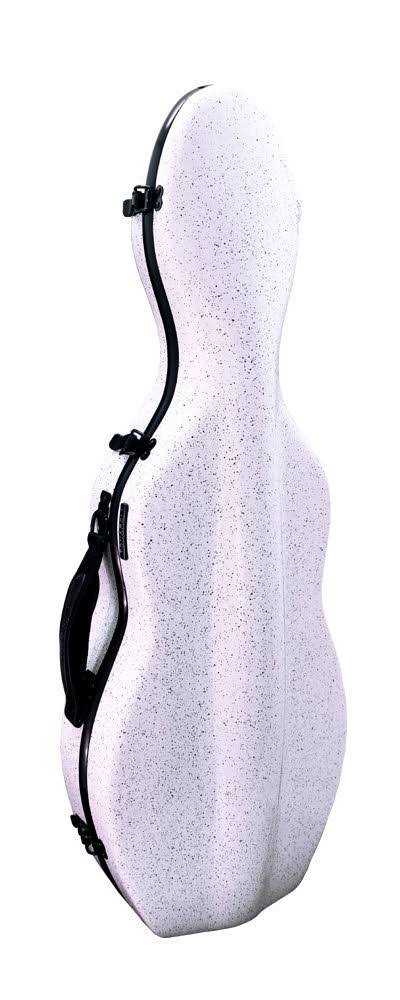 Fiberglass Violin Case White Speckled 4/4 D67710