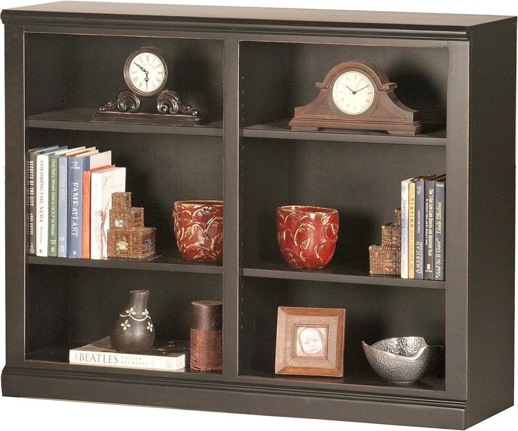 Midnight Blue Double Wide Bookcase E496