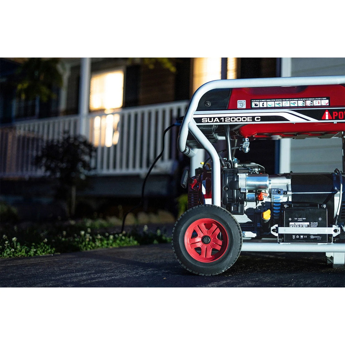 12000 Watt Portable Gas Powered Generator I640