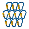 Triple Lock Ergonomic Carabiner 10-Pack V54654