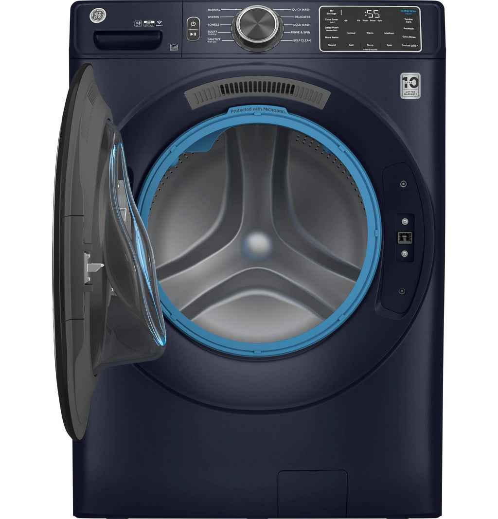 White 4.8 Cu Ft Front Loading Washer F203